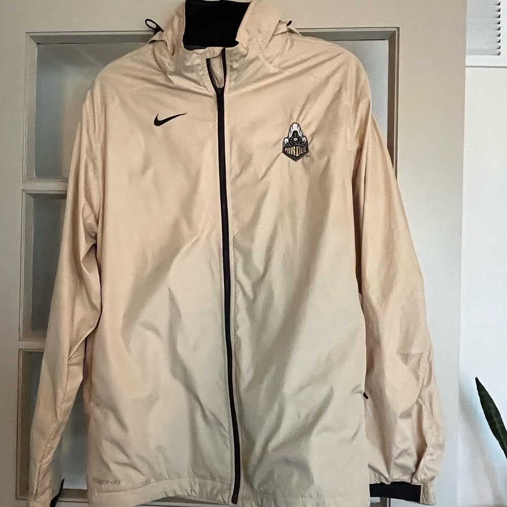 EUC Purdue University Nike Gold Windbreaker Unisex M